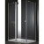 Душевой уголок Cezares Elena 90x80 ELENA-W-AH-1-90/80-C-Cr профиль Хром стекло прозрачное