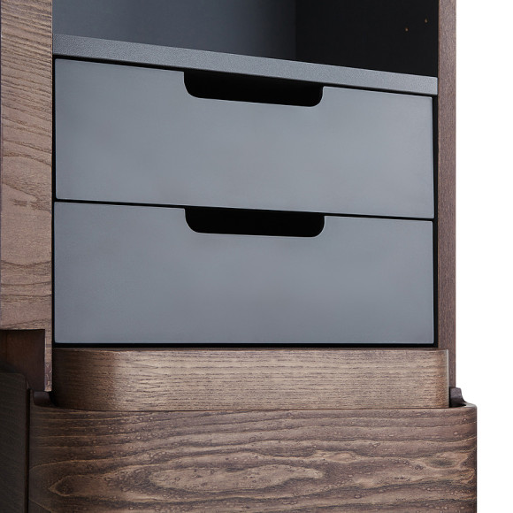 Шкаф пенал AM.PM Sensation 40 L M30CHL0406NF подвесной Орех Шкаф пенал AM.PM Sensation 40 L M30CHL0406NF подвесной Орех