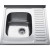 Кухонная мойка Kaiser KSS-6060L Хром