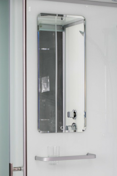 Душевая кабина Esbano ES-110CRB 110x110 ESKB110CRB без гидромассажа