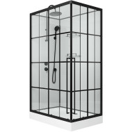 Душевая кабина Niagara Standart 100x80 L ST100/80/15QL/KL/BKT без гидромассажа Душевая кабина Niagara Standart 100x80 L ST100/80/15QL/KL/BKT без гидромассажа