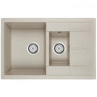 Кухонная мойка Paulmark Flugen 60/1,5 PM237850-BE Бежевая