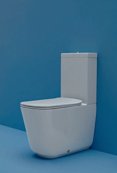 Унитаз компакт Kerasan Tribeca 511701 без бачка и сиденья Унитаз компакт Kerasan Tribeca 511701 без бачка и сиденья