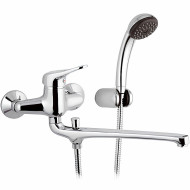 Смеситель для ванны Remer Kiss K49 универсальный Хром