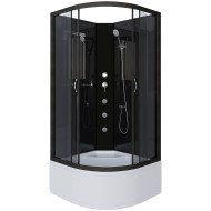 Душевая кабина Niagara Classic 90x90 NG-6508-14BKG с гидромассажем