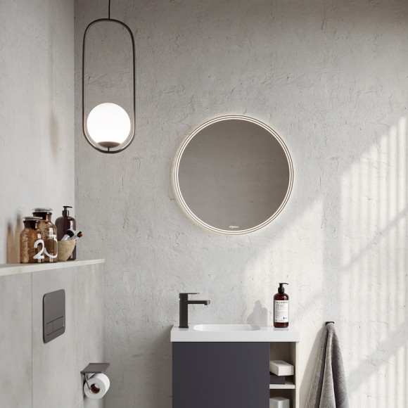 Зеркало Aqwella Moon C 60 MOON0206CH с подсветкой и подогревом с бесконтактным выключателем Зеркало Aqwella Moon C 60 MOON0206CH с подсветкой и подогревом с бесконтактным выключателем