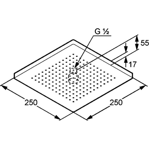 Душевая система Kludi Ameo 418310575 с термостатом Хром Душевая система Kludi Ameo 418310575 с термостатом Хром