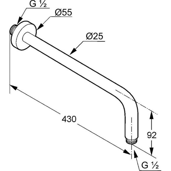 Душевая система Kludi Ameo 418310575 с термостатом Хром Душевая система Kludi Ameo 418310575 с термостатом Хром