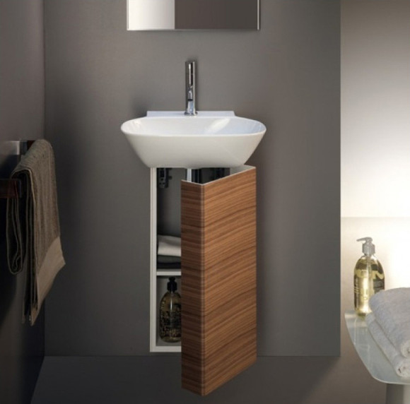 Тумба под раковину Laufen Ino 30 R 4.2530.2.030.171.1 подвесная Темный орех Тумба под раковину Laufen Ino 30 R 4.2530.2.030.171.1 подвесная Темный орех