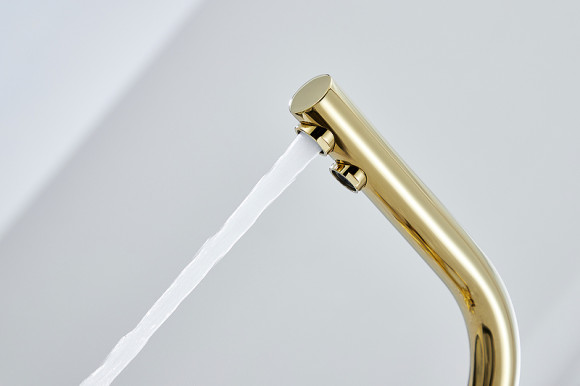 Смеситель для кухни Paulmark Essen Es213011-G Золото