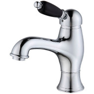 Смеситель для раковины Caprigo Adria-Uno Black Edition 02B-520-crm Хром