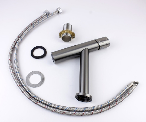 Смеситель для раковины Bronze de Luxe Liberty 102GG Графит Смеситель для раковины Bronze de Luxe Liberty 102GG Графит