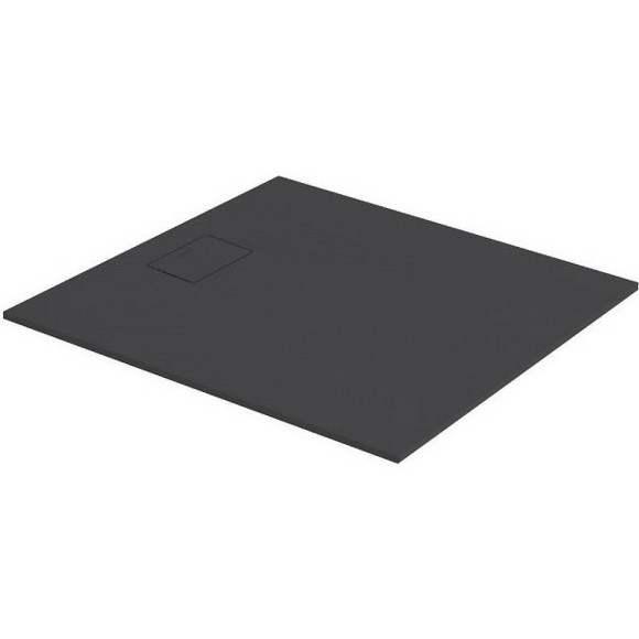 Душевой поддон из искусственного камня Excellent Lavano 90x80 BREX.1103.090.080.BLN Черный