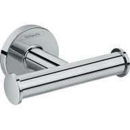 Двойной крючок для полотенец Hansgrohe Logis Universal 41725000 Хром