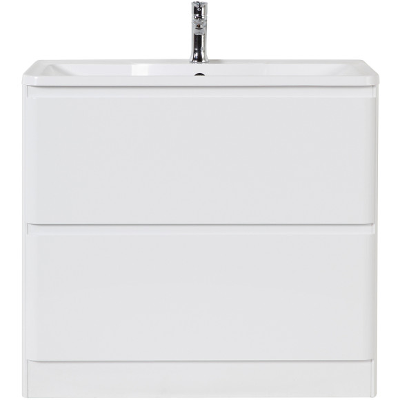Тумба под раковину BelBagno 100 ALBANO-1000-2C-PIA-BL Bianco Lucido
