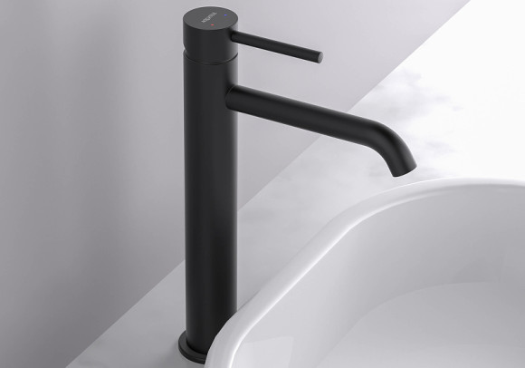 Смеситель для раковины Aquatek Европа AQ1304MB Черный матовый