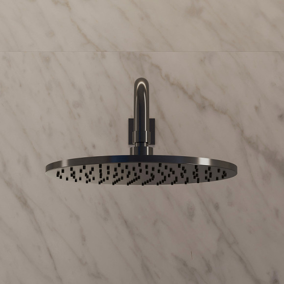 Верхний душ Omnires Slimline WG125CAT Антрацит Верхний душ Omnires Slimline WG125CAT Антрацит