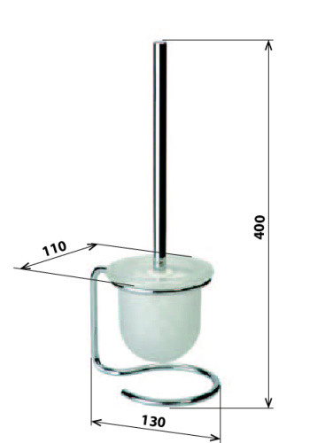 Ершик для унитаза Bemeta Omega 104113102 Глянец Ершик для унитаза Bemeta Omega 104113102 Глянец