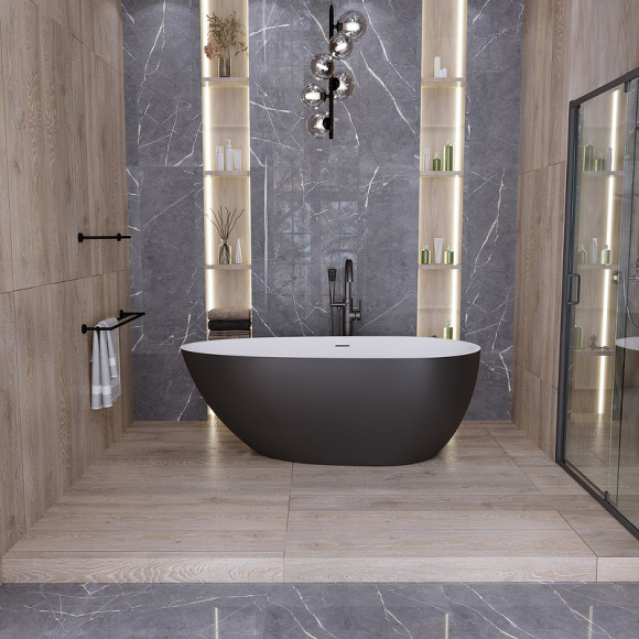 Акриловая ванна Grossman Fly 170х80 GR-1102MB без гидромассажа