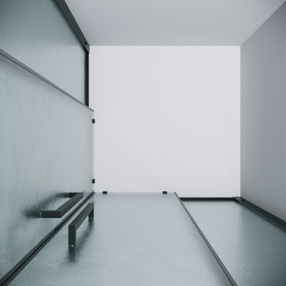 Душевой уголок Grossman Cosmo 80х80 300.K33.02.8080.21.02 профиль Черный матовый стекло шиншилла Душевой уголок Grossman Cosmo 80х80 300.K33.02.8080.21.02 профиль Черный матовый стекло шиншилла