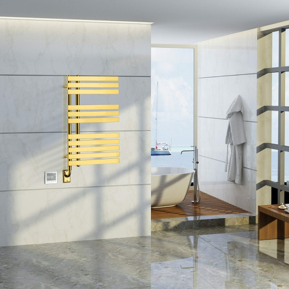 Электрический полотенцесушитель Boheme Venturo 721-G Золото Электрический полотенцесушитель Boheme Venturo 721-G Золото