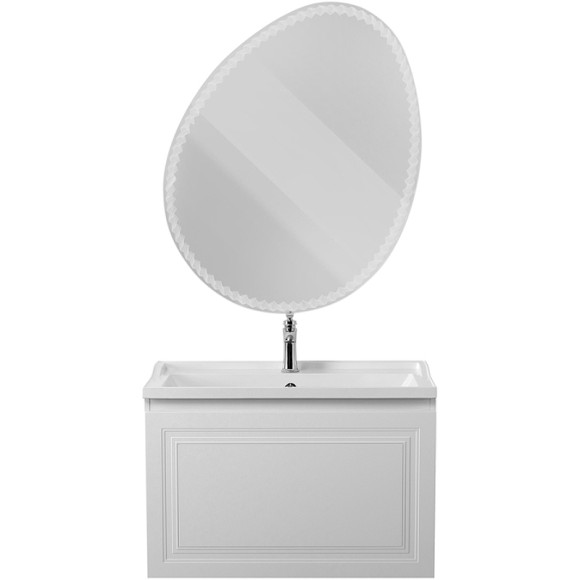 Тумба под раковину Cezares Giubileo 80 GIUBILEO-N-80-1C-SO-FS-P подвесная Ясень брашированный