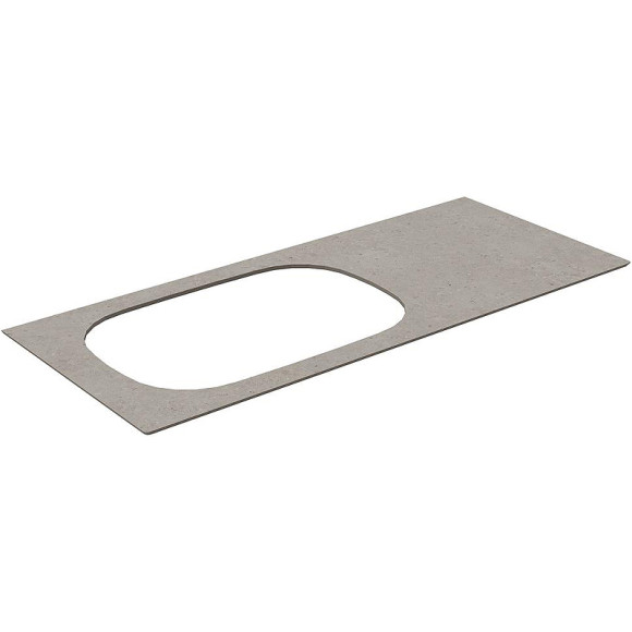 Столешница под раковину Kerama Marazzi Magica 120 MA.2.0.SG519920R\120 Серая матовая