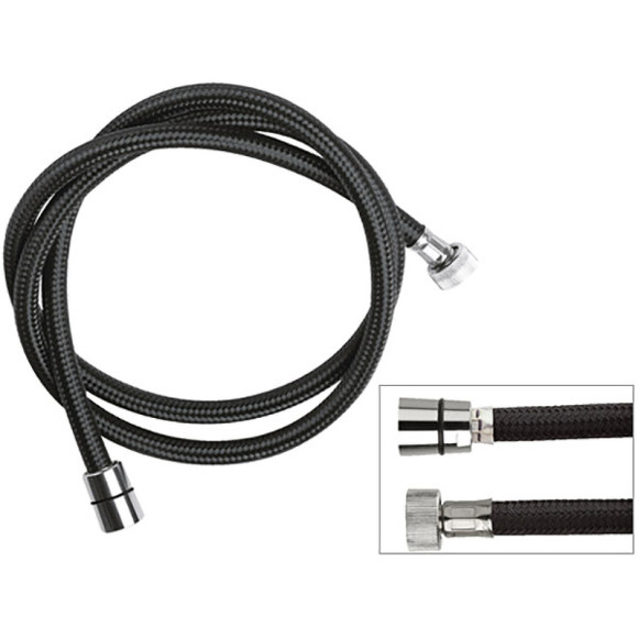 Душевой шланг Remer 332CNNY150 Черный матовый