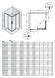 Душевой уголок New Trendy Prime Black 80х110 D-0312A/D-0319A профиль Черный стекло прозрачное Душевой уголок New Trendy Prime Black 80х110 D-0312A/D-0319A профиль Черный стекло прозрачное