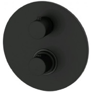 Смеситель для душа Paffoni Light LIQ019NO с термостатом Черный матовый