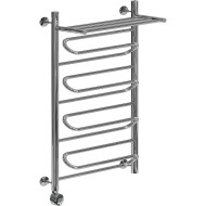 Электрический полотенцесушитель Ника Curve ЛZ ВП 100/60 с полкой Хром