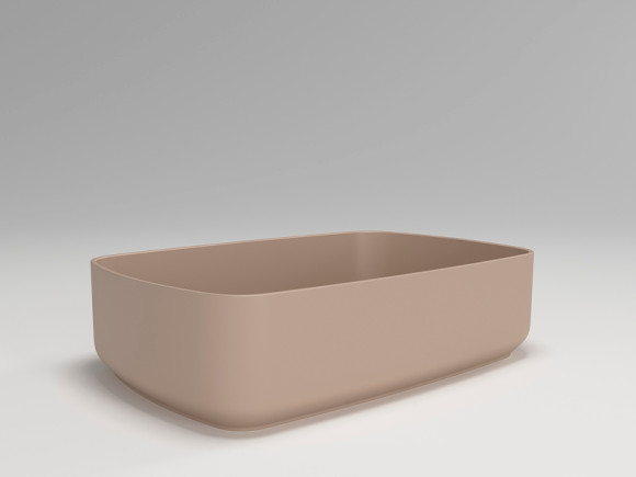 Раковина-чаша Plumberia Selection NOVE SOFT TL 48x12.5x32 Terra di Luna Раковина-чаша Plumberia Selection NOVE SOFT TL 48x12.5x32 Terra di Luna