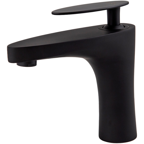 Смеситель для раковины Kaiser Star 02011-2 Черный матовый Смеситель для раковины Kaiser Star 02011-2 Черный матовый