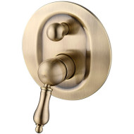 Смеситель для душа Caprigo Adria-Uno Metal Edition 02M-551-vot Бронза