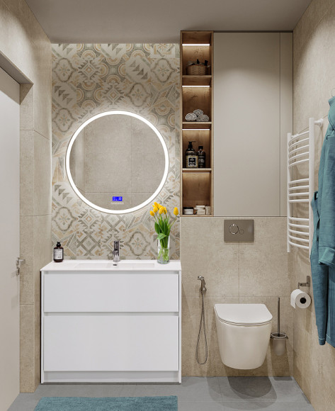 Тумба под раковину BelBagno Kraft 100 KRAFT-1000-2C-PIA-BO Bianco Opaco