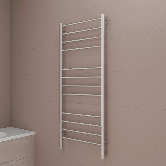 Электрический полотенцесушитель Terminus Аврора П12 500х1250 4670078544377 Хром Электрический полотенцесушитель Terminus Аврора П12 500х1250 4670078544377 Хром