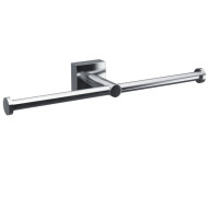 Держатель туалетной бумаги двойной Fixsen Kvadro FX-61310D Хром