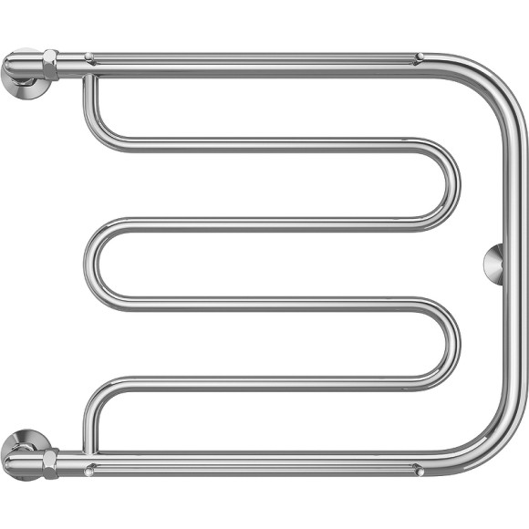 Водяной полотенцесушитель Terminus Фокстрот (1) БШ 500х600 4620768881046 с полкой Хром, боковое подключение, G 1" НР Водяной полотенцесушитель Terminus Фокстрот (1) БШ 500х600 4620768881046 с полкой Хром, боковое подключение, G 1" НР