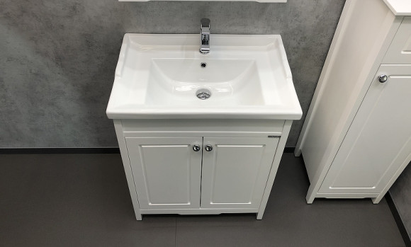 Тумба с раковиной Comforty Тбилиси 70 00003132629 Белая Тумба с раковиной Comforty Тбилиси 70 00003132629 Белая