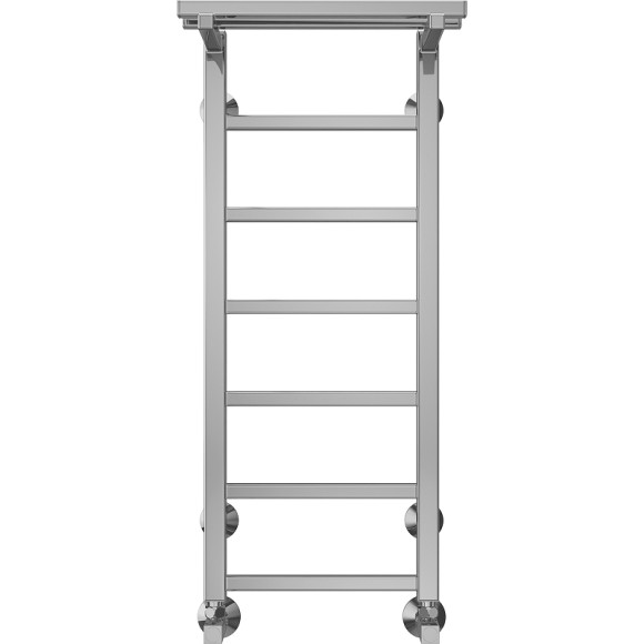 Водяной полотенцесушитель Terminus Контур П7 300х800 4670078529695 с полкой Хром, нижнее подключение, G 1/2" ВР, с угловым соединением Водяной полотенцесушитель Terminus Контур П7 300х800 4670078529695 с полкой Хром, нижнее подключение, G 1/2" ВР, с угловым соединением