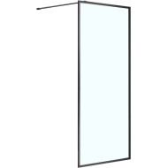 Душевая перегородка Azario Richmond Walk-in 90 AZ-NAG 6310 900 Black профиль Черный стекло прозрачное