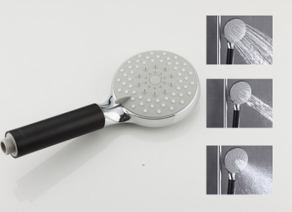 Смеситель для ванны Gappo G81 G3281 Черный матовый Хром