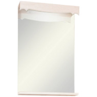 Зеркало Бриклаер Кантри 45 4627125413599 с подсветкой Бежевый дуб прованс Зеркало Бриклаер Кантри 45 4627125413599 с подсветкой Бежевый дуб прованс