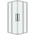Душевой уголок Grossman Cosmo 100х100 300.K33.02.1010.10.00 профиль Хром стекло прозрачное