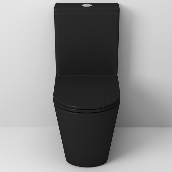 Унитаз компакт Grossman GR-4449BMS Черный матовый с бачком и сиденьем Микролифт Унитаз компакт Grossman GR-4449BMS Черный матовый с бачком и сиденьем Микролифт