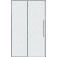 Душевая дверь Grossman Galaxy 130 100.K33.01.130.10.02 профиль Хром стекло шиншилла