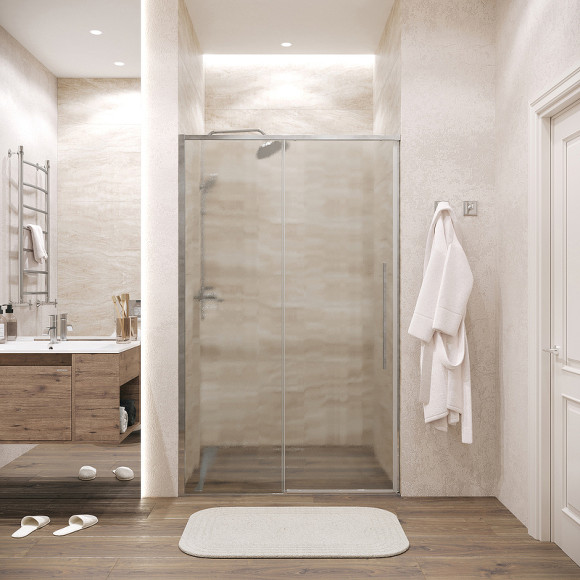 Душевая дверь Grossman Galaxy 130 100.K33.01.130.10.02 профиль Хром стекло шиншилла Душевая дверь Grossman Galaxy 130 100.K33.01.130.10.02 профиль Хром стекло шиншилла