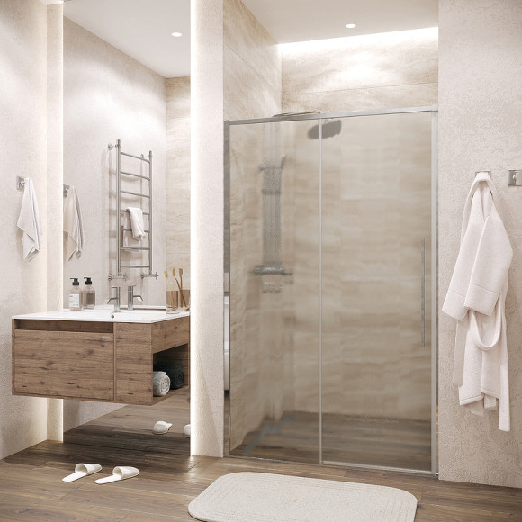 Душевая дверь Grossman Galaxy 130 100.K33.01.130.10.02 профиль Хром стекло шиншилла Душевая дверь Grossman Galaxy 130 100.K33.01.130.10.02 профиль Хром стекло шиншилла