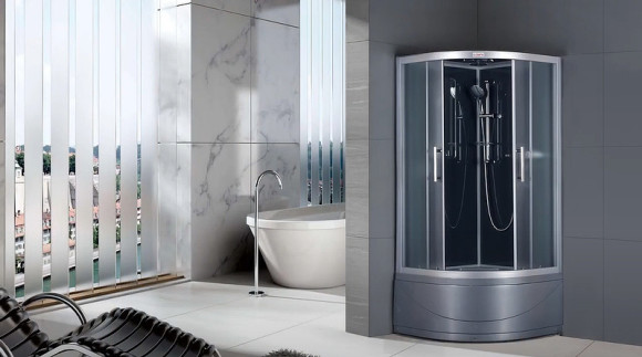 Душевая кабина Esbano ESG-90CRB 90x90 ESKG90CRB без гидромассажа