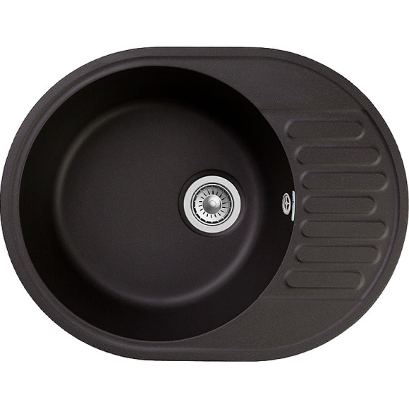 Кухонная мойка GranFest Quarz GF-Z58 Черная Кухонная мойка GranFest Quarz GF-Z58 Черная